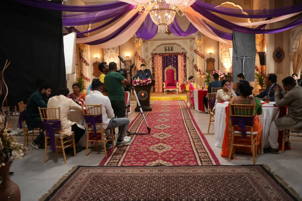 Behind the scenes of a Kusum Communications production