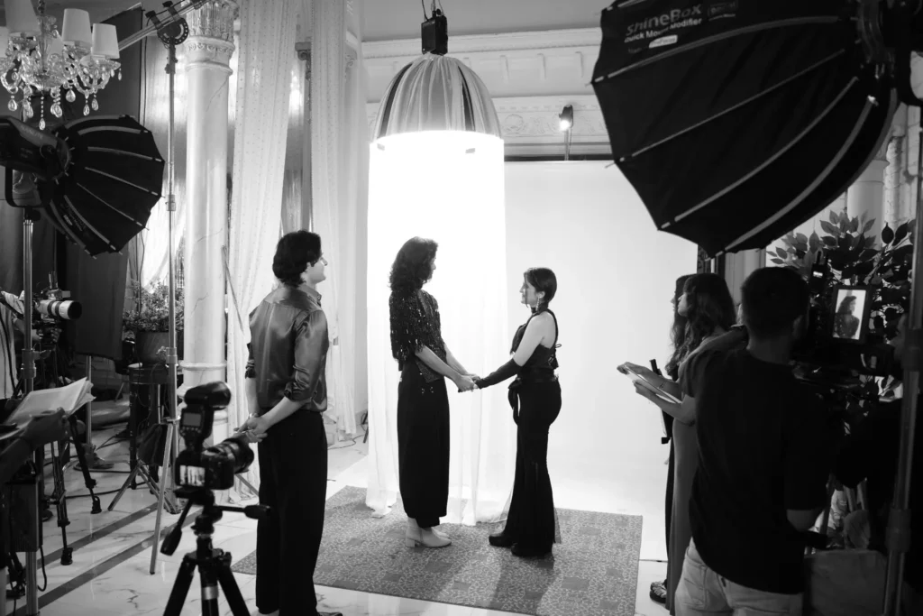 Behind the scenes of a Kusum Communications production