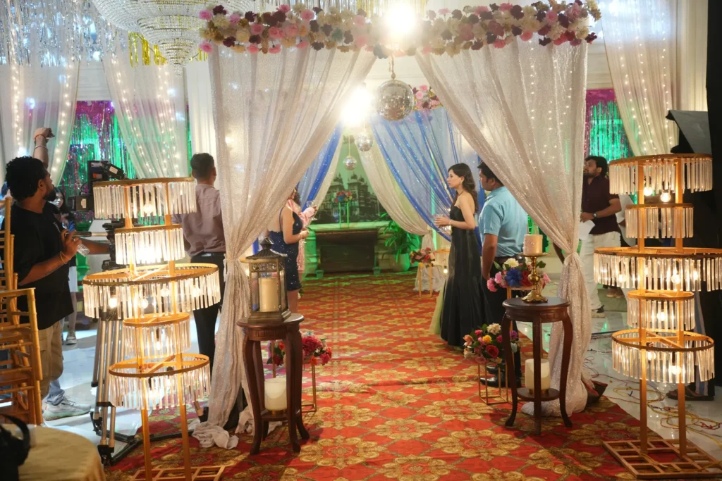 Behind the scenes of a Kusum Communications production